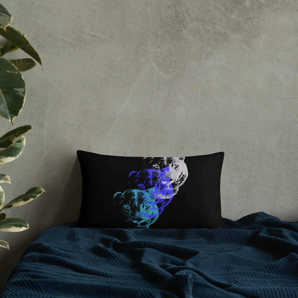 Lioness Arising - Throw Pillow
