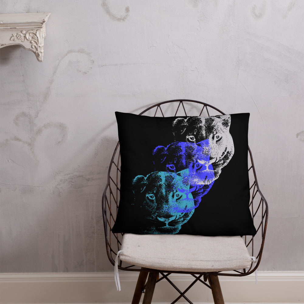 Lioness Arising - Throw Pillow