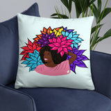 Flower Beauty - Throw Pillow