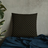 Gold and Bold Warrior- Throw Pillow