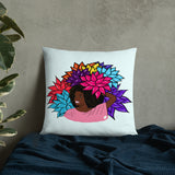 Flower Beauty - Throw Pillow