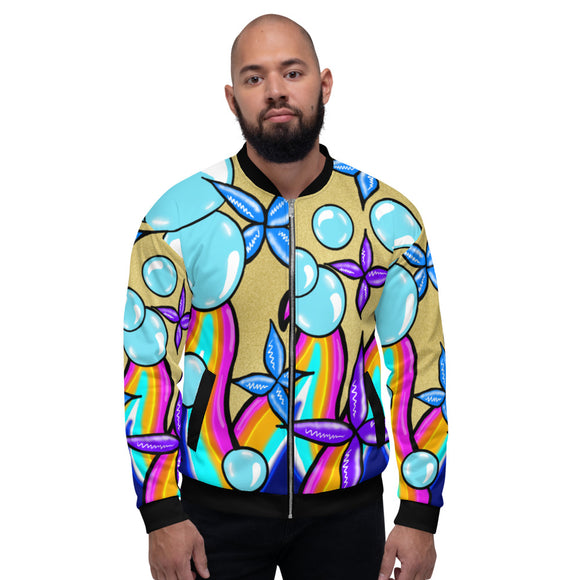 Bubble Rave - Unisex Bomber Jacket