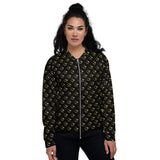 Gold and Bold Warrior - Unisex Bomber Jacket