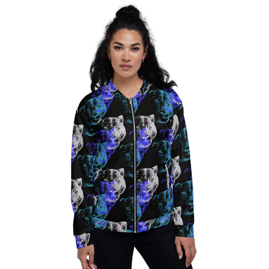 Lioness Arising - Unisex Bomber Jacket - black