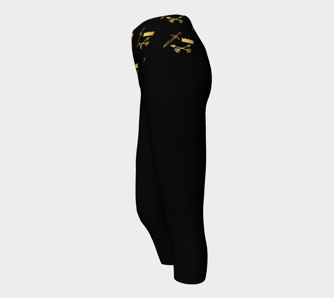 Yoga Capris - GeorgieVon Designs