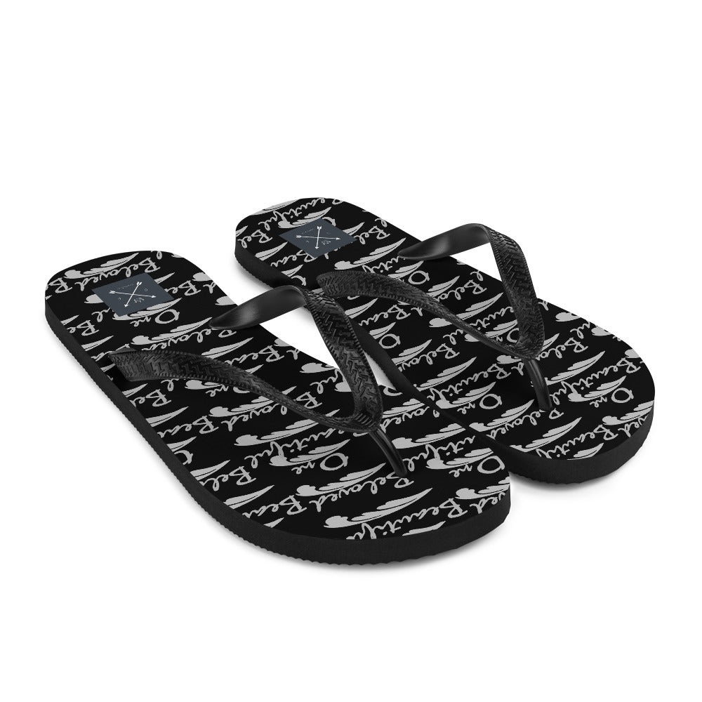 flip flops - GeorgieVon Designs