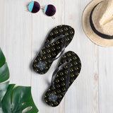 Gold and Bold Warrior - Unisex Flip-Flops