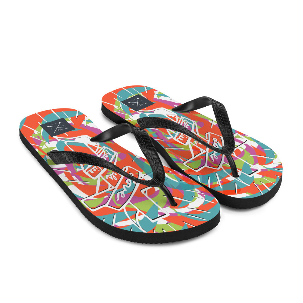 flip flops - GeorgieVon Designs