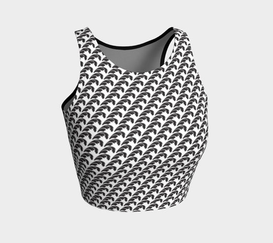 Athletic Crop Top - GeorgieVon Designs