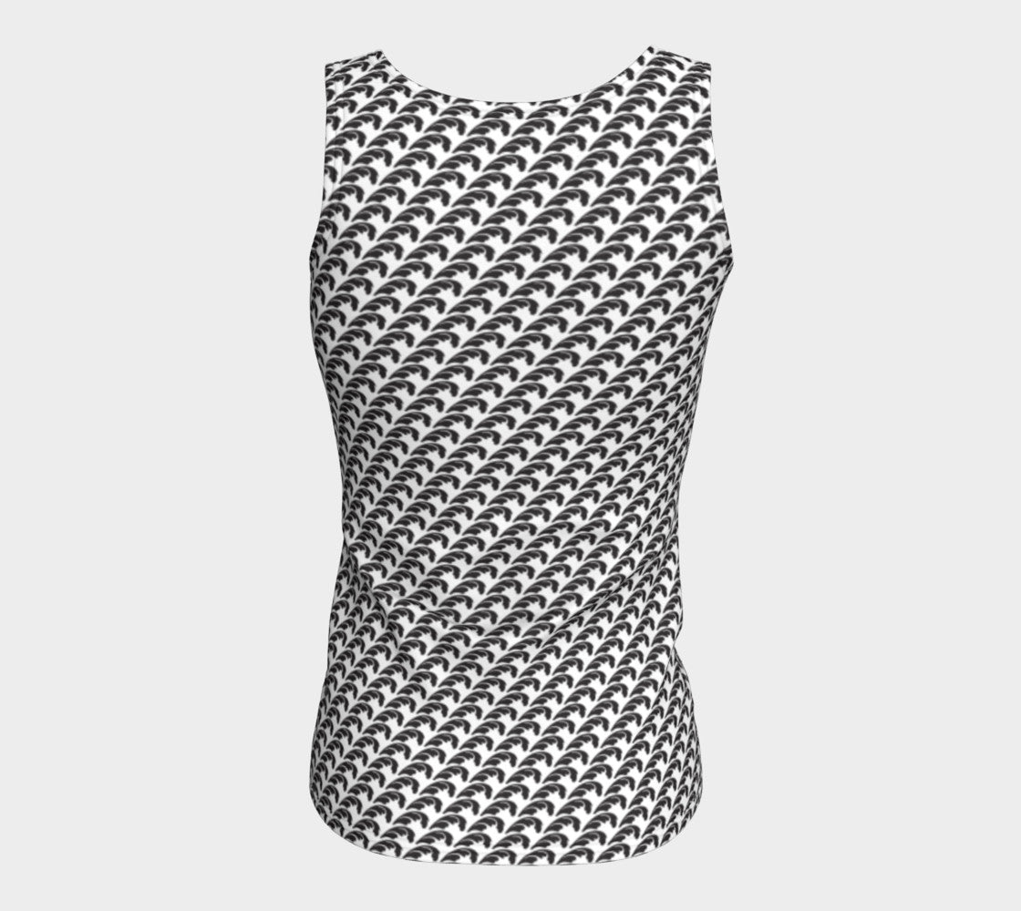 Fitted Tank Top (Long) - GeorgieVon Designs