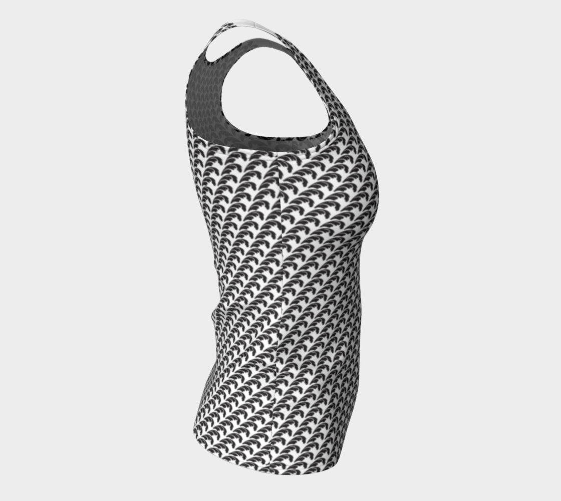 Fitted Tank Top (Long) - GeorgieVon Designs