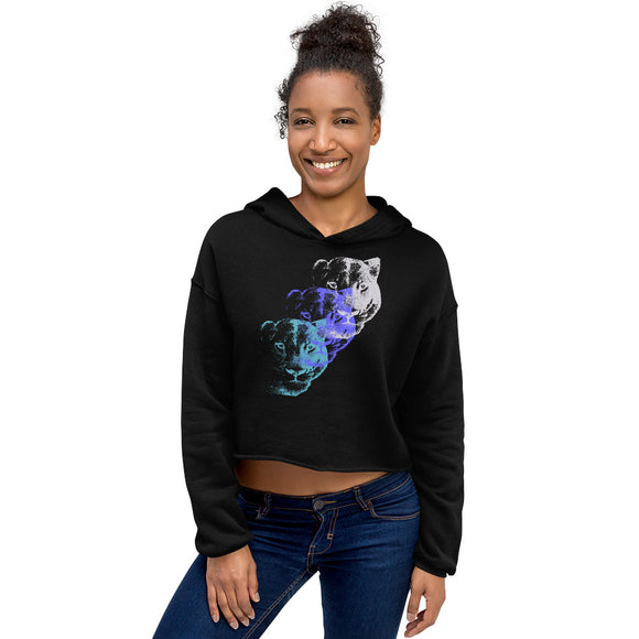 Lioness Arising - Crop Hoodie