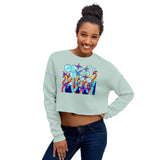 Bubble Rave - Crop Sweatshirt